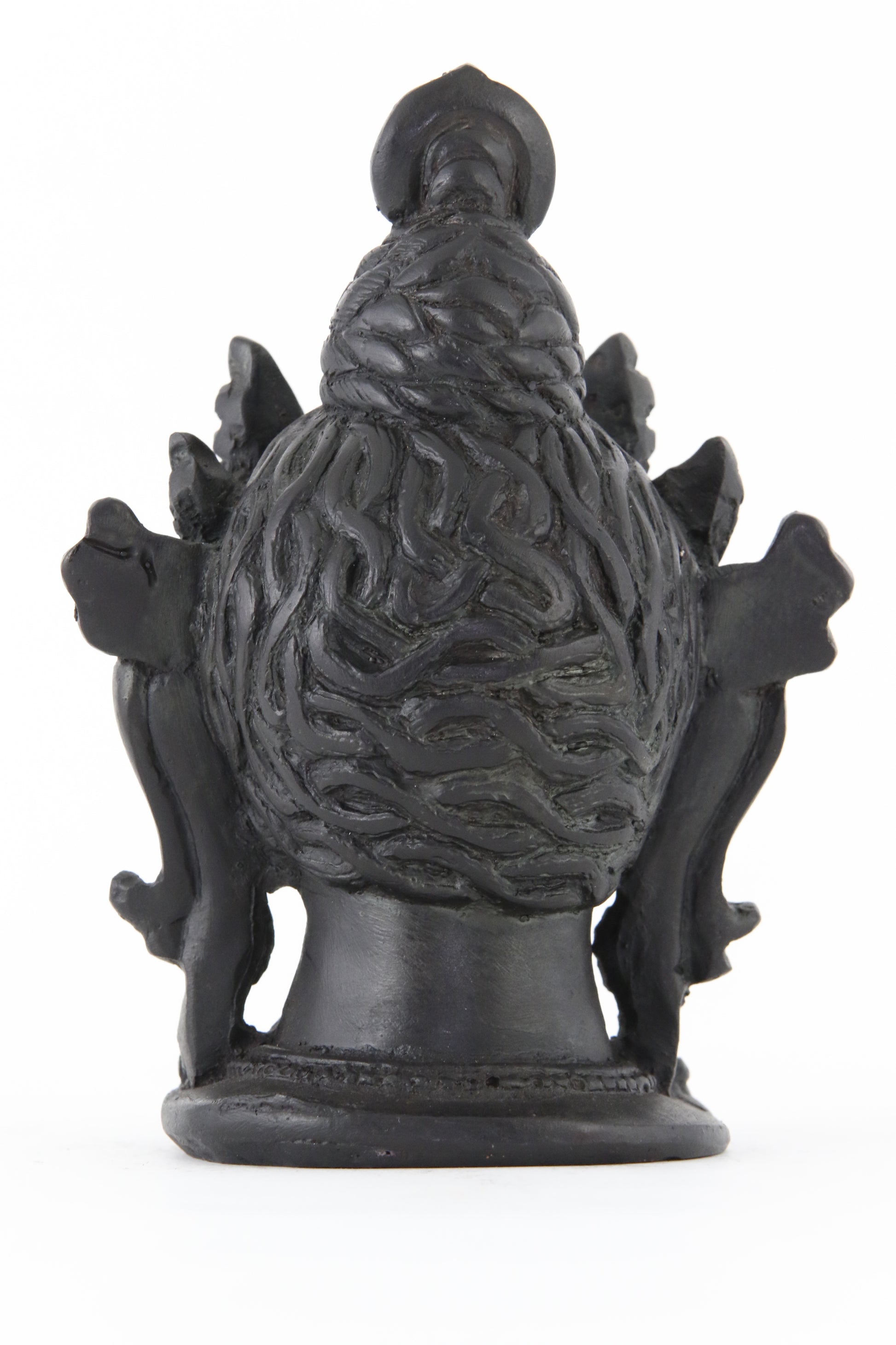 TARA HEAD STATUE DARK BACK VIEW