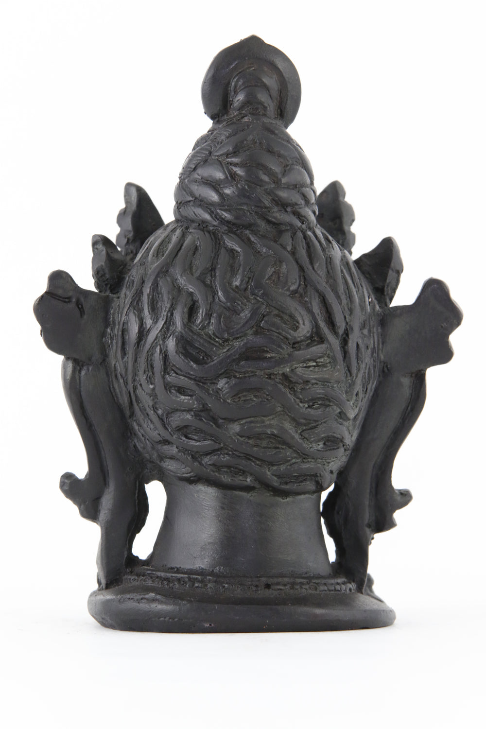 TARA HEAD STATUE DARK BACK VIEW
