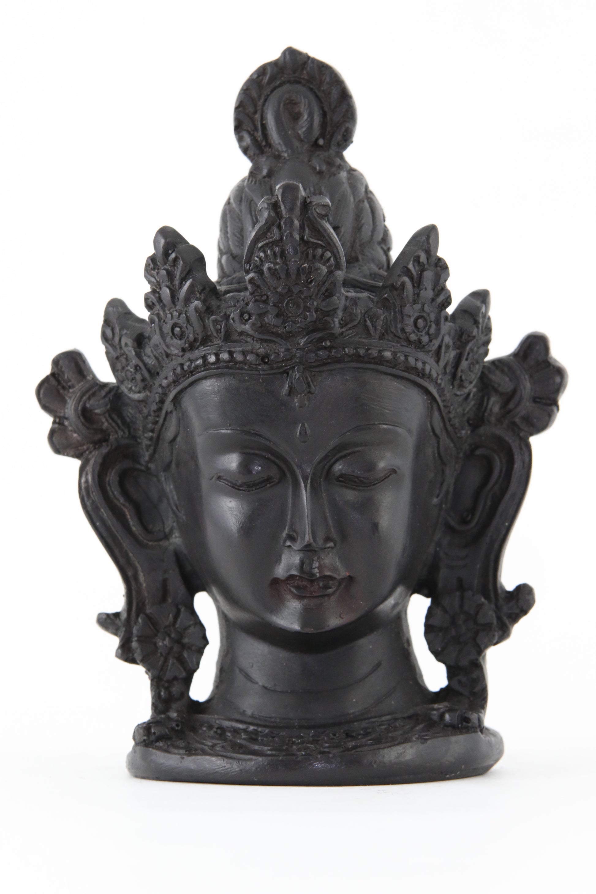 TARA HEAD STATUE DARK FRONT VIEW
