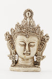 TARA HEAD STATUE OFF-WHITE FRONT VIEW