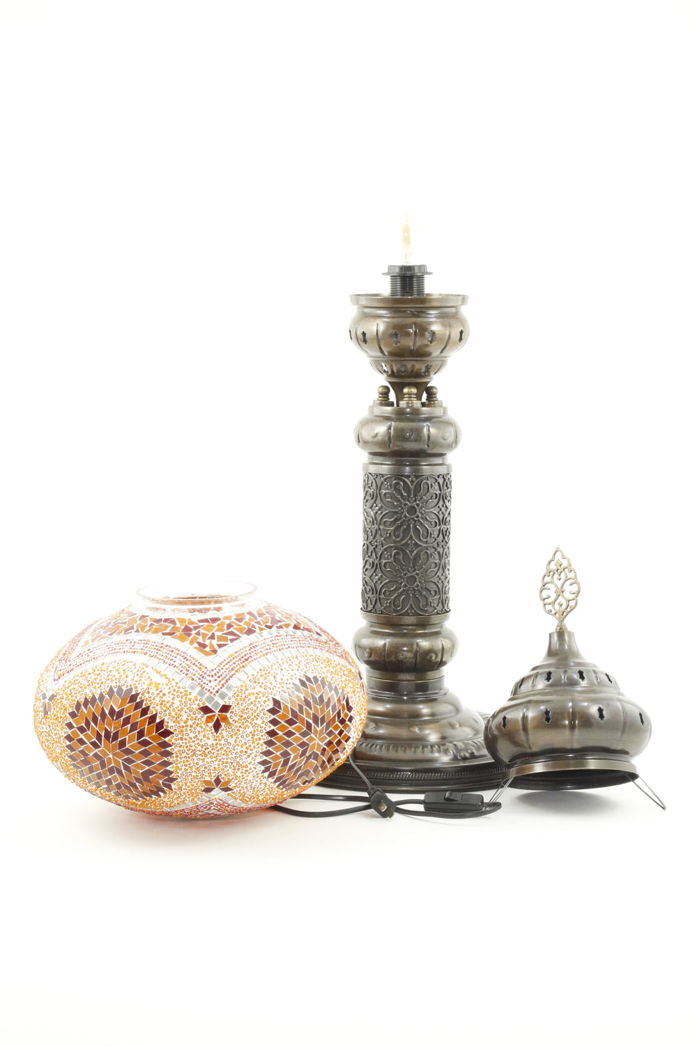 TURKISH MOSAIC GLASS TABLE LAMP MB5 BODY
