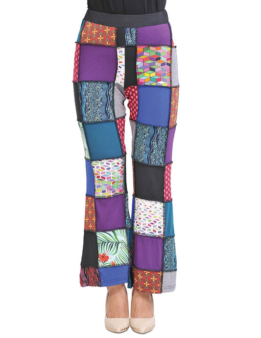 PANTS SQUARE PATCHWORK