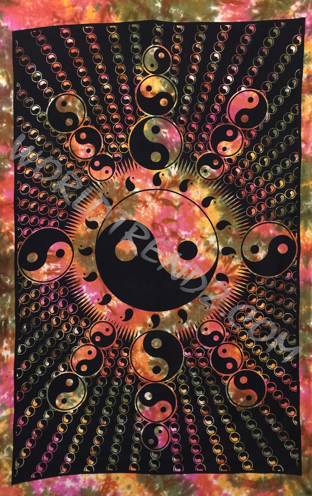 YIN YANG SUN BUBBLE TAPESTRY MULTI