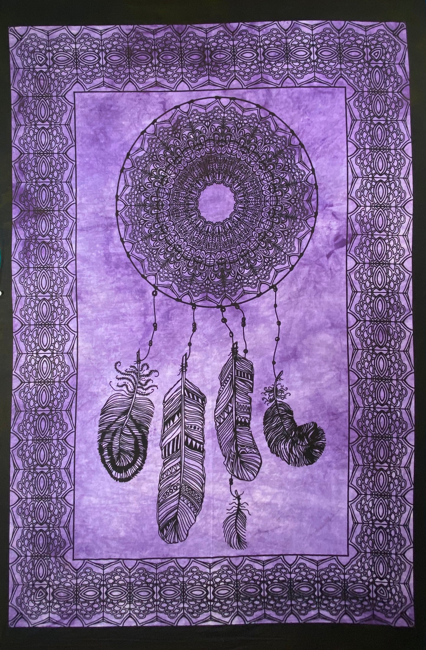 DREAMCATCHER TAPESTRY POSTER SIZE PURPLE