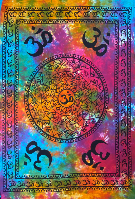 OM  TAPESTRY POSTER SIZE MULTI